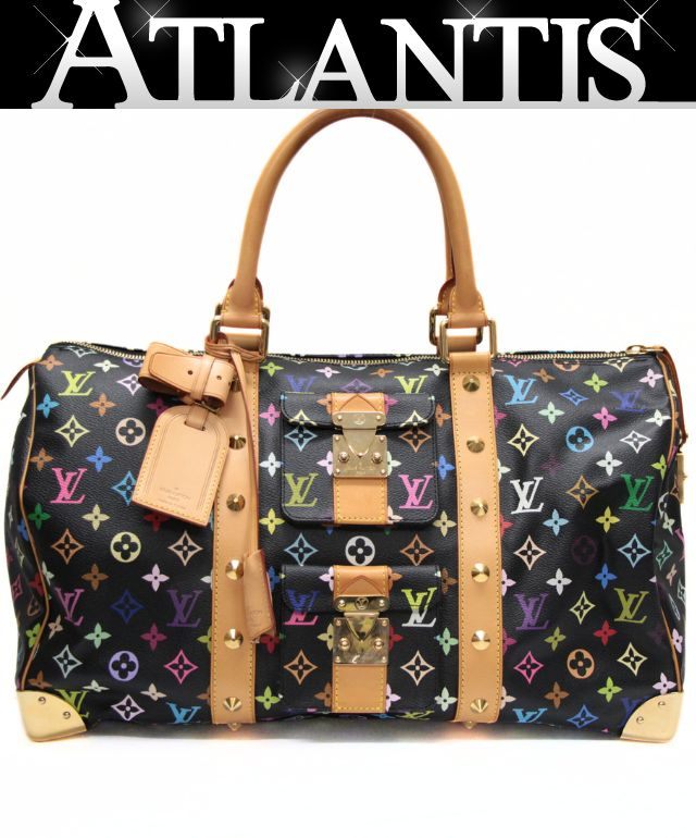 楽天市場】モノグラム マルチカラー ヴィトン（ボストンバッグ
