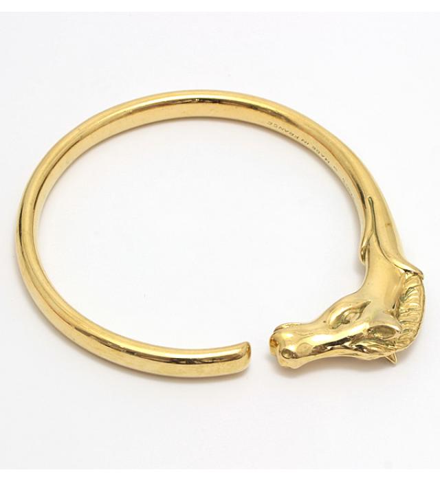 楽天市場】エルメス HERMES シュバル ホース ブレスレット バングル