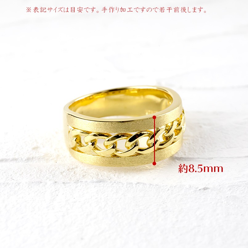 楽天市場】18金 リング 喜平 ゴールド 指輪 18k イエローゴールドk18