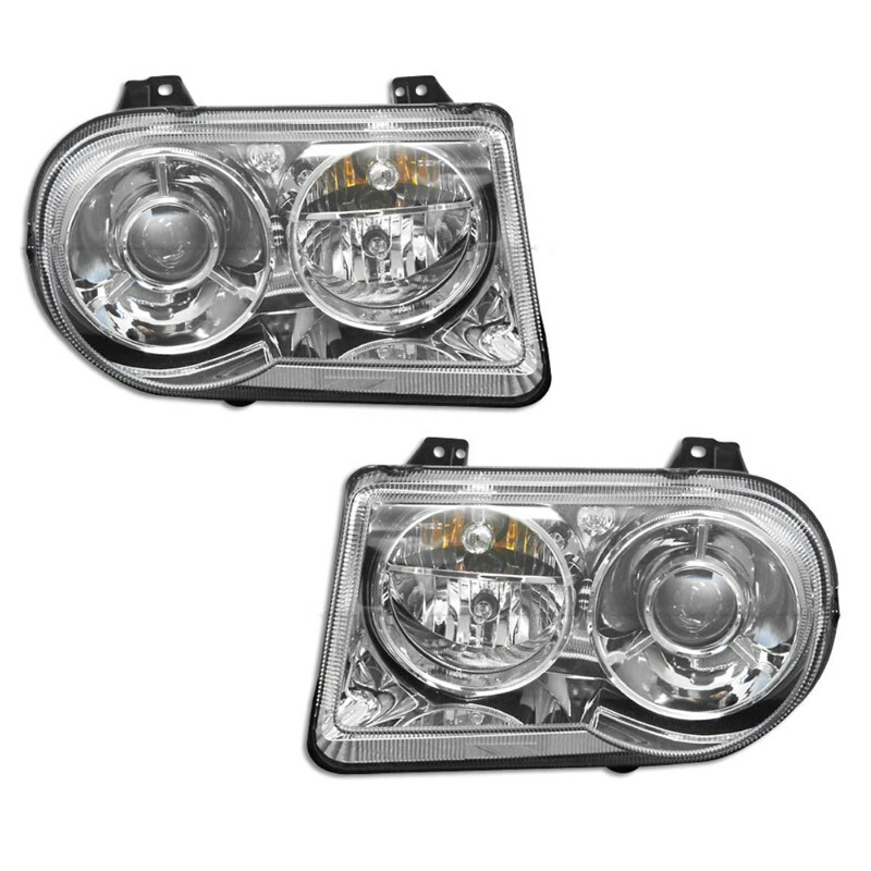 楽天市場】05-10y クライスラー 300C ヘッドライト ハロゲン仕様 左右