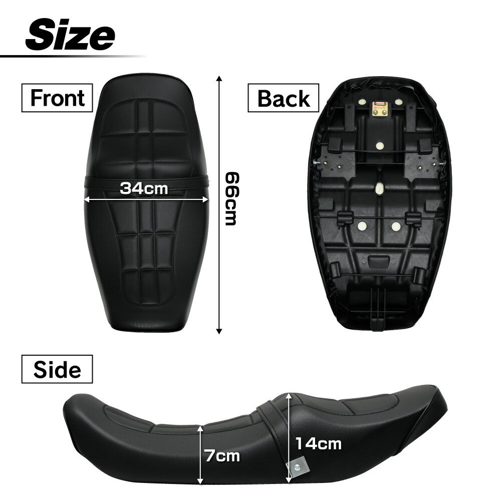 楽天市場】ゼファー 400 初期 シート Z2仕様 ブラック 前期ZR400 C1 C2