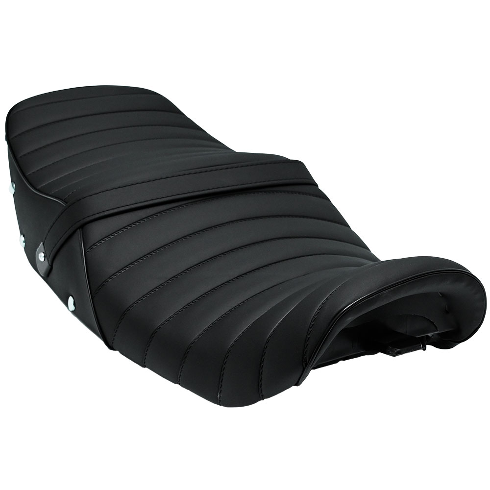 楽天市場】ZRX400 タックロール シート 黒 ZR400E 旧車 カスタム