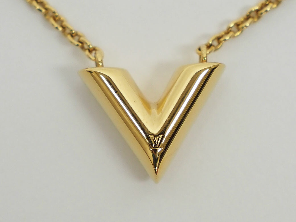 楽天市場】ルイヴィトン LOUIS VUITTON ネックレス エセンシャルV