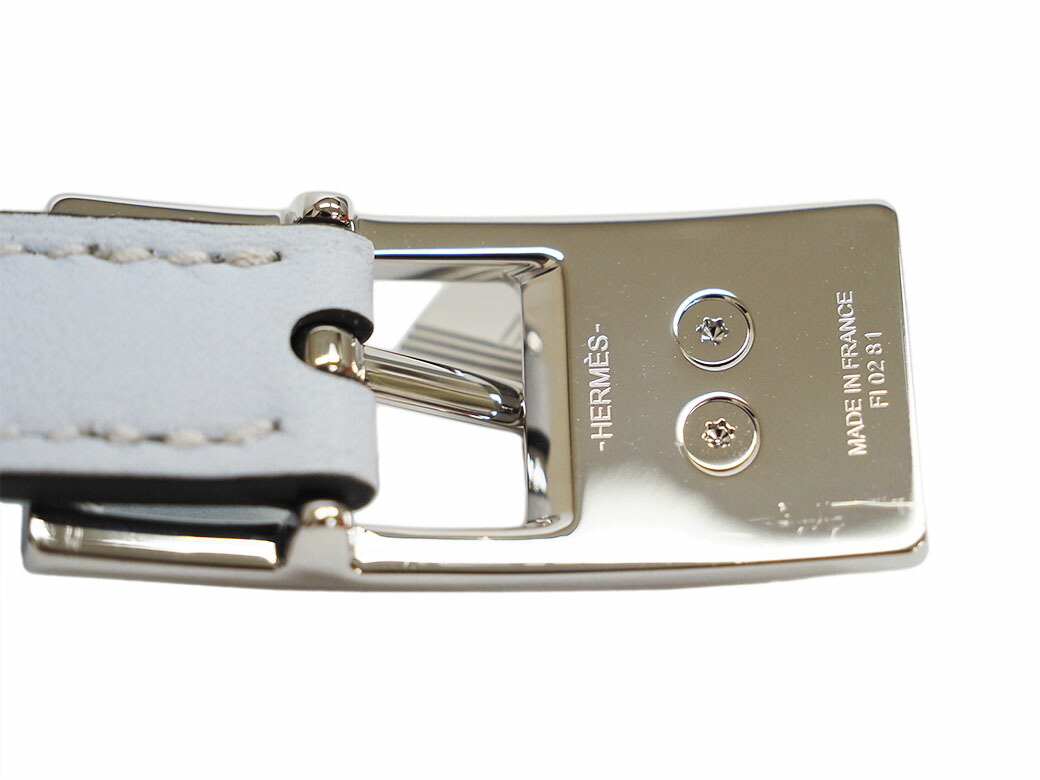 楽天市場】エルメス HERMES ラッキー リバーシブル ベルト 15mm 70cm