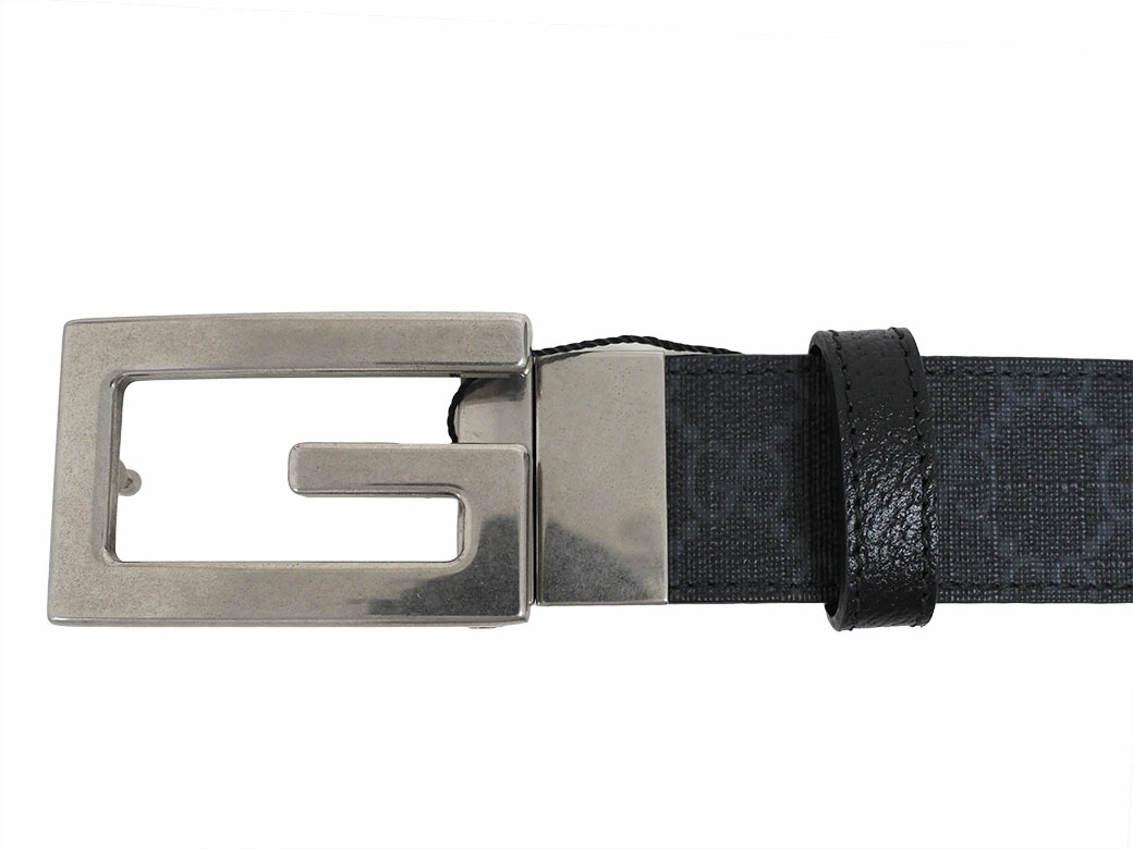 楽天市場】グッチ GUCCI スクエアG バックル リバーシブル ベルト 35mm