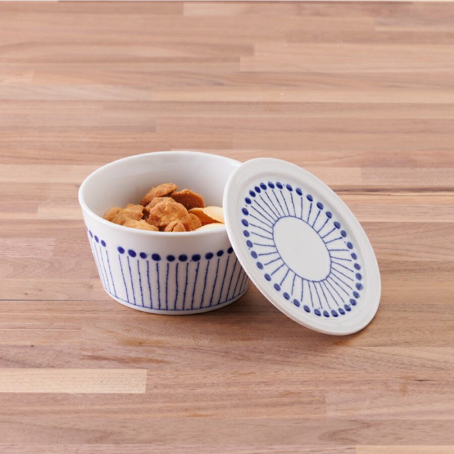 楽天市場】蒼の器 蓋付き小鉢 10.6cm 青と白の小鉢 ボウル 蒼十草 蒼露