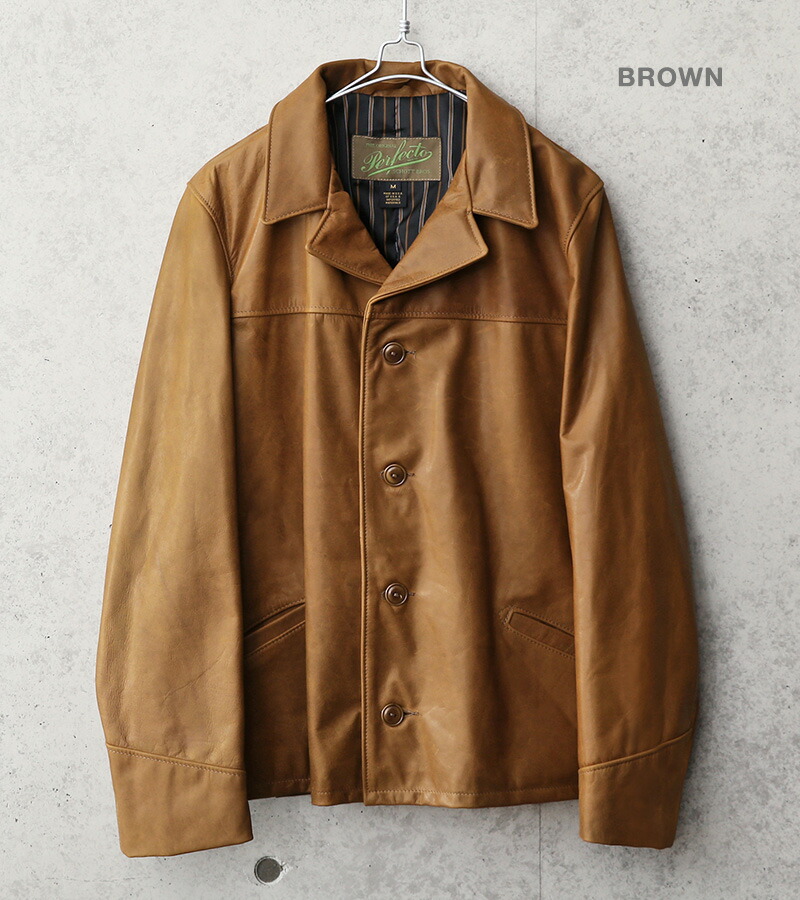 楽天市場】Schott ショット 544 COWHIDE SHORT CAR COAT（カウハイド