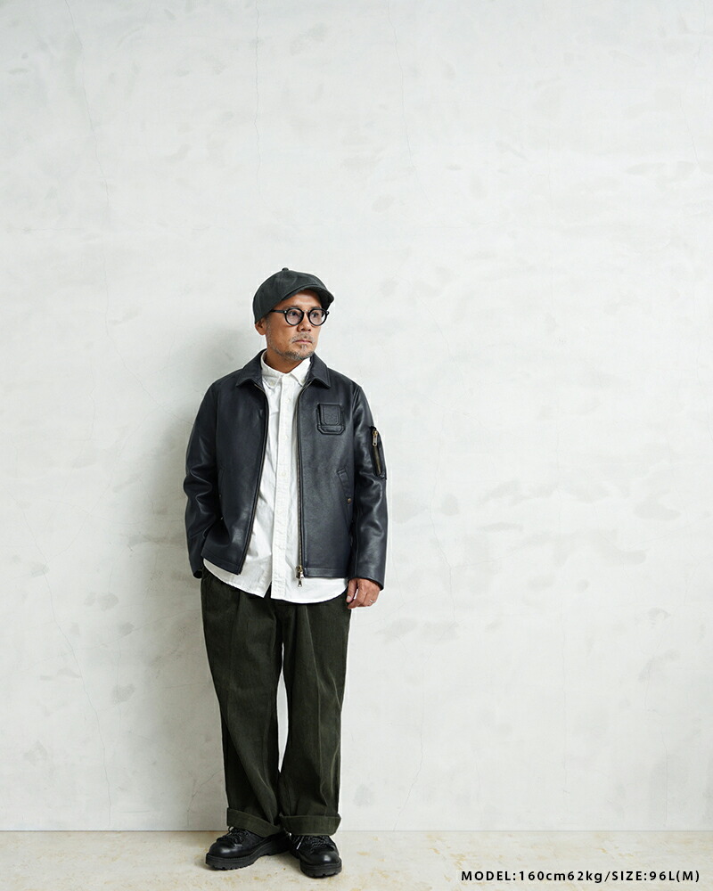 楽天市場】WAIPER.inc フランス軍 70's レザーフライトジャケット