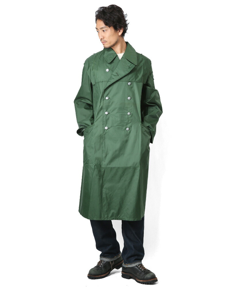 楽天市場】☆実物 新品 デッドストック ドイツ警察 1950年代製 レイン