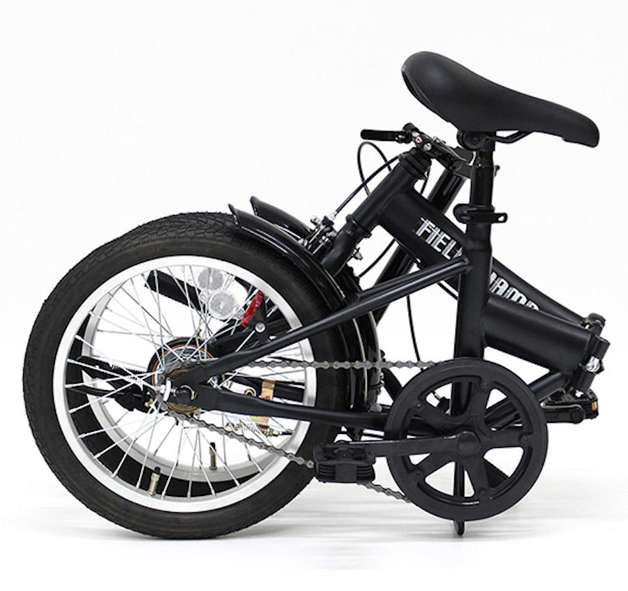 楽天市場】ミムゴ FIELD CHAMP MG-FCP16BK 16インチ 折畳み自転車BK