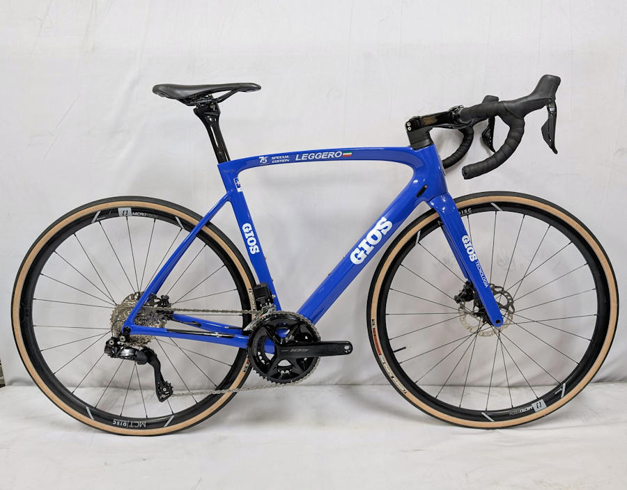 楽天市場】GIOS LEGGERO 75th 105 Di2 (ジオスブルー) ジオス レジェロ