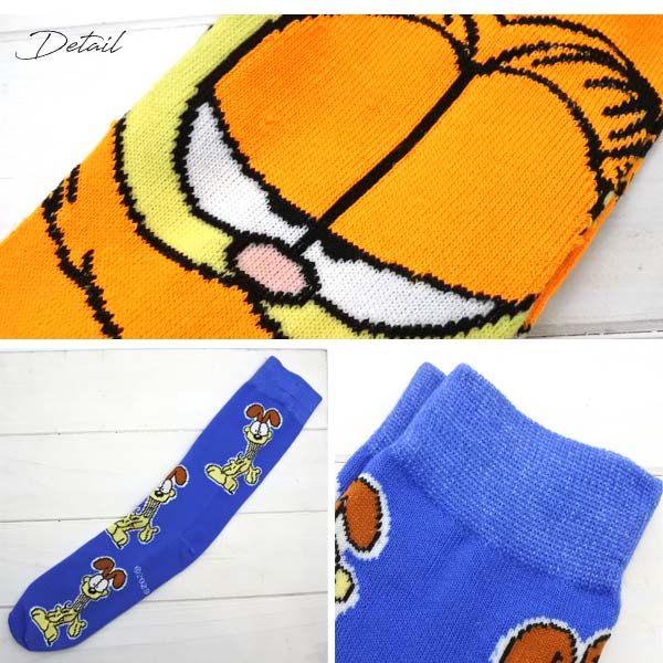 楽天市場】ガーフィールド 靴下 2足1セット 3種類 GARFIELD ソックス