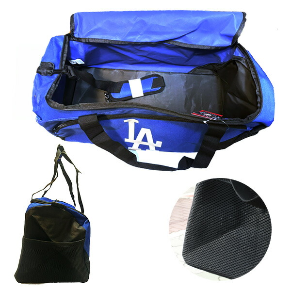 楽天市場】ドジャース ボストンバッグ ロゴ MLB dodgers LA LOS