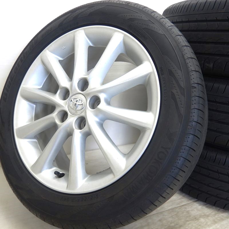 楽天市場】中古 215/55R17 タイヤホイール 4本セットYOKOHAMA BluEarth