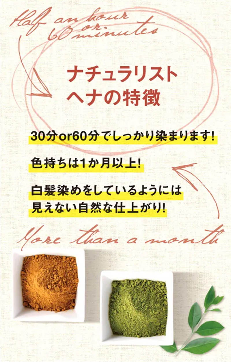 楽天市場】【いいヘナ／ナチュラリストヘナ】1度染め【ソフトブラック