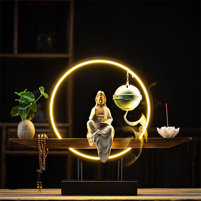 楽天市場】5タイプ展開 観音像 観世音菩薩 観自在菩薩 仏像 観音菩薩