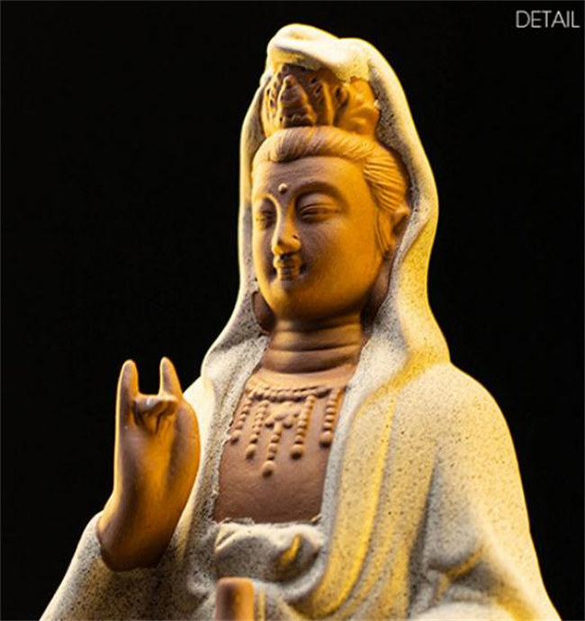 楽天市場】5タイプ展開 観音像 観世音菩薩 観自在菩薩 仏像 観音菩薩