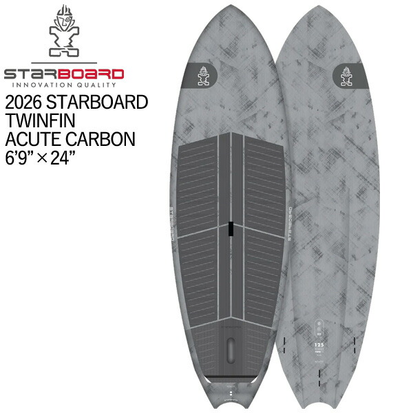楽天市場】取り寄せ商品 2026 STARBOARD SUP 6'9 X 24 TWINFIN ACUTE