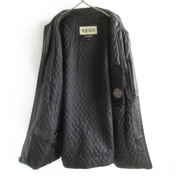 楽天市場】90s M.JULIAN WILSONS LEATHER レザー ジャケット 黒 XL
