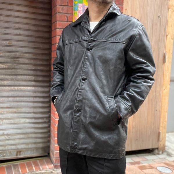 楽天市場】90s OLD GAP オールド ギャップ Tバック レザー カーコート