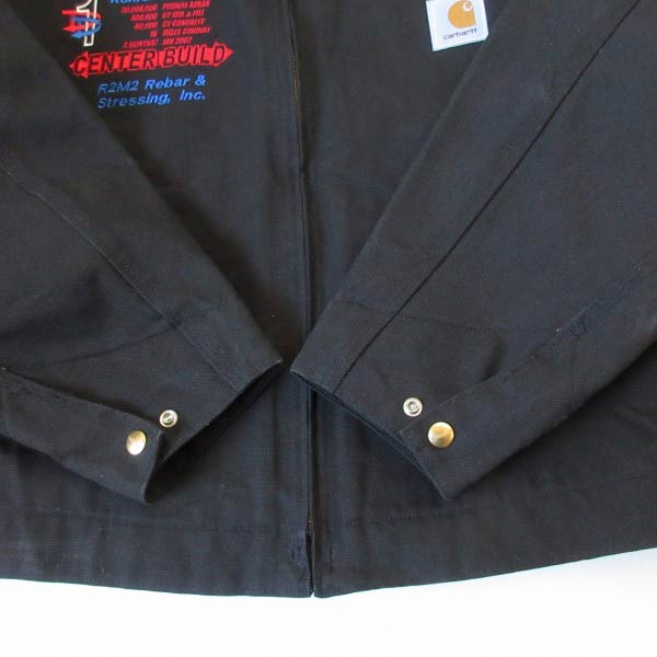 楽天市場】新品 00s USA製 carhartt J01 BLK デトロイト ジャケット 黒