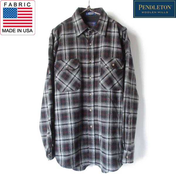 楽天市場】PENDLETON 100周年記念 オンブレ チェック ウール シャツ L