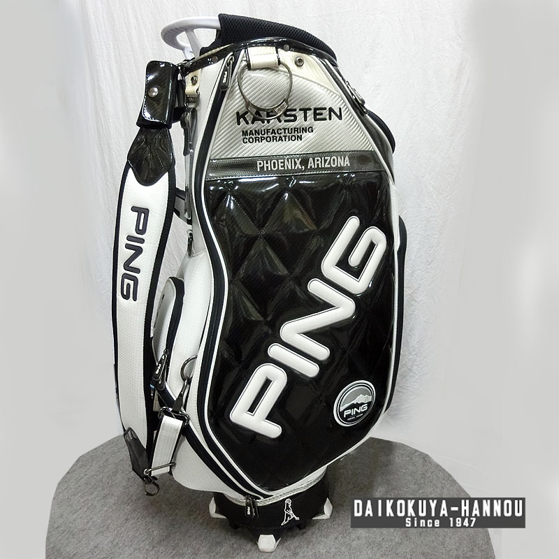 PING Karsten キャディバッグ ホワイト PING Karsten キャディバッグ