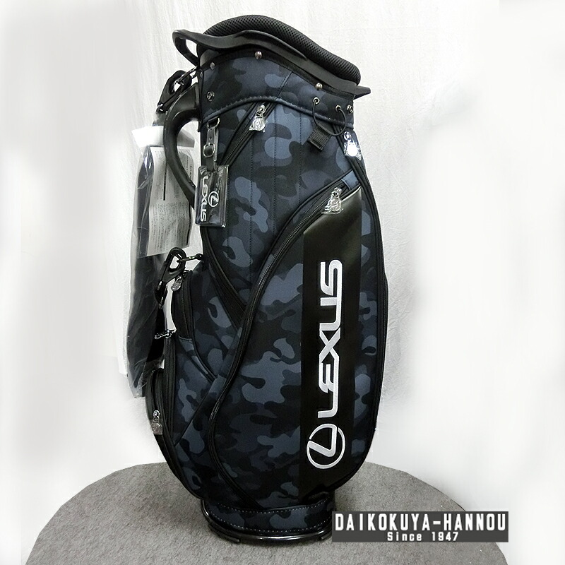 Lexus キャディバッグ ブラック迷彩 【公式通販】