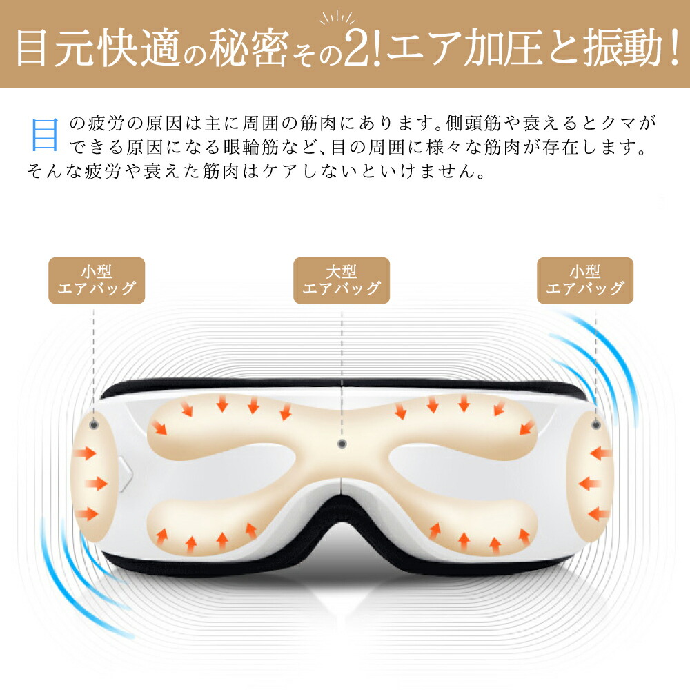 楽天市場】極上タイム アイマッサージャー 目元エステ ReLa Qua