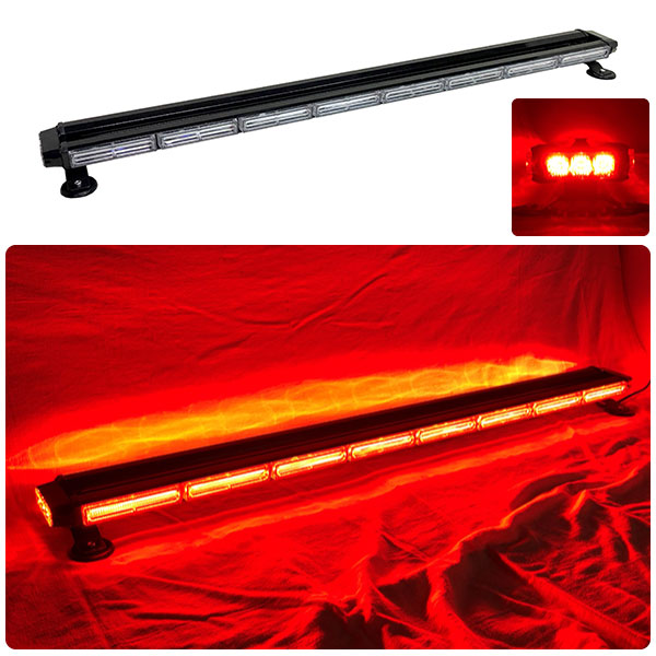 楽天市場】緊急車両用 赤色灯 12V 24V【123cm】LED 回転灯 バータイプ