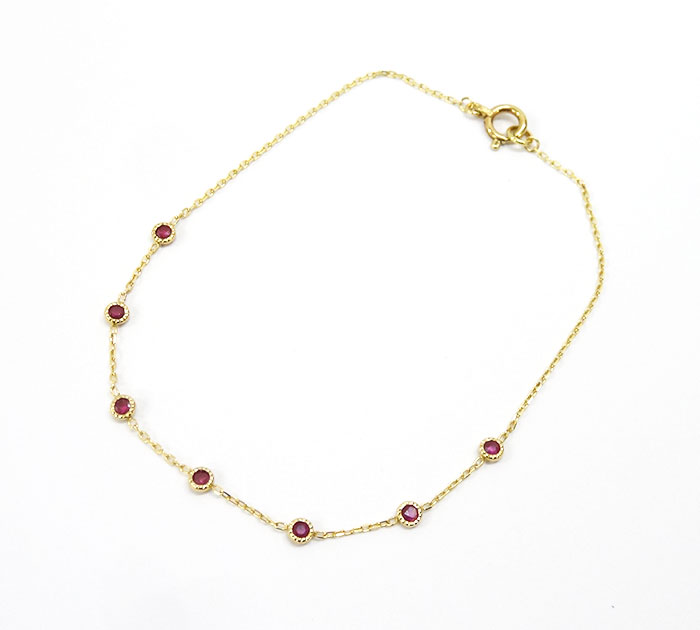 楽天市場】【agete】 アガット ドリーミードリーミー K10 ルビー