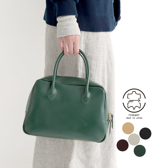 楽天市場】日本製 本革 TIDEWAY MOSS BOSTON M ボストンバッグ トート