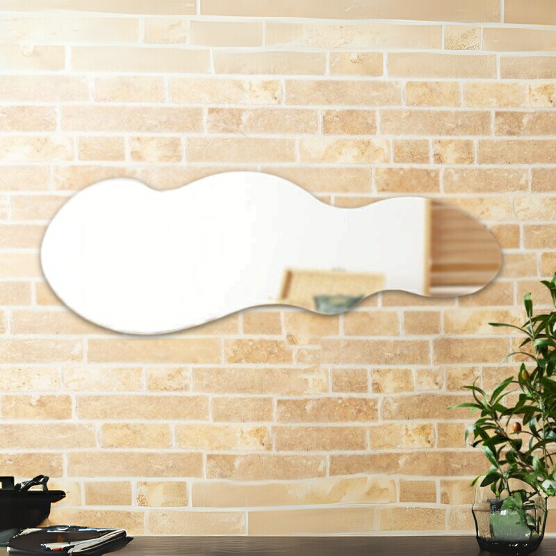 楽天市場】最大1000円OFFクーポン□クラウドミラー 全身 鏡 壁掛け 雲