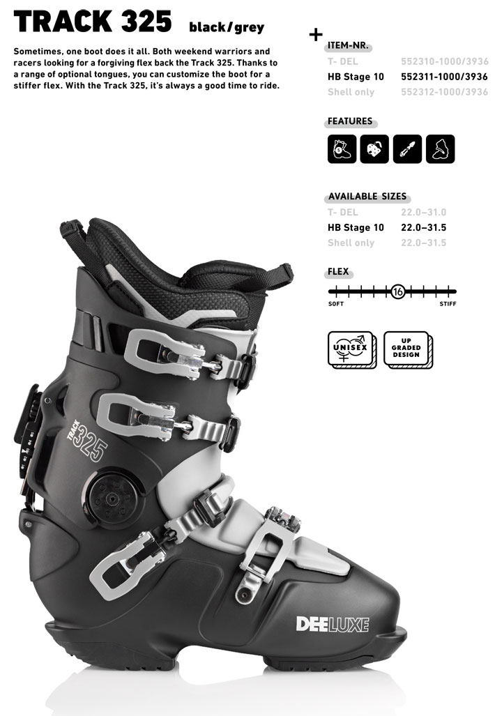 楽天市場】25-26 DEELUXE アルペン ブーツ ディーラックス TRACK 325