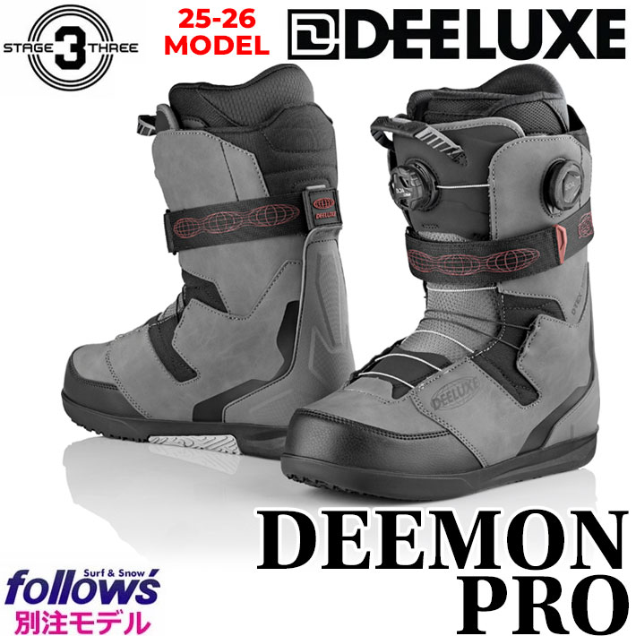 楽天市場】フォローズ別注！25-26 DEELUXE ブーツ DEEMON PRO ディー