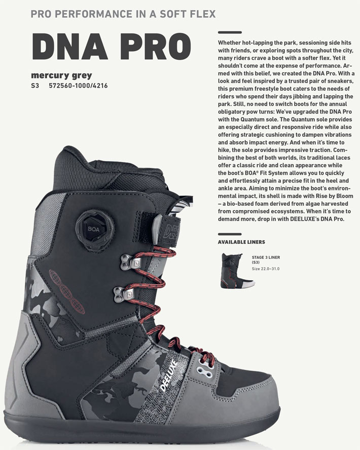 楽天市場】25-26 DEELUXE ブーツ D.N.A PRO ディーラックス ディー