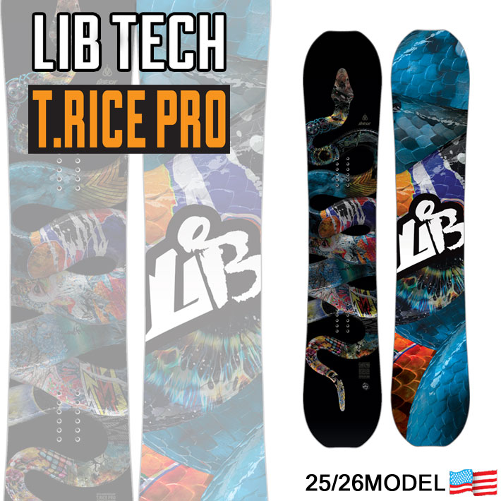楽天市場】25-26 LIB TECH リブテック スノーボード T.RICE PRO