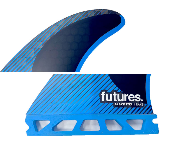 楽天市場】futures. BLACKSTIX 4.0 R6 フューチャーフィン VECTOR2