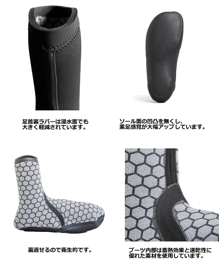 楽天市場】サーフグリップ SURF GRIP サーフィン ブーツ ソックス
