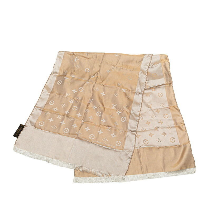 楽天市場】ルイ ヴィトン モノグラム ツイリー スカーフ ベージュ