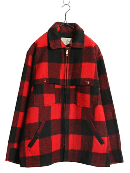 楽天市場】60s 筆記体タグ エルエルビーン ウール ダブル マッキーノ