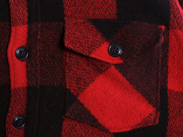 楽天市場】70s USA製 ウールリッチ 長袖 CPO ウール シャツ メンズ M