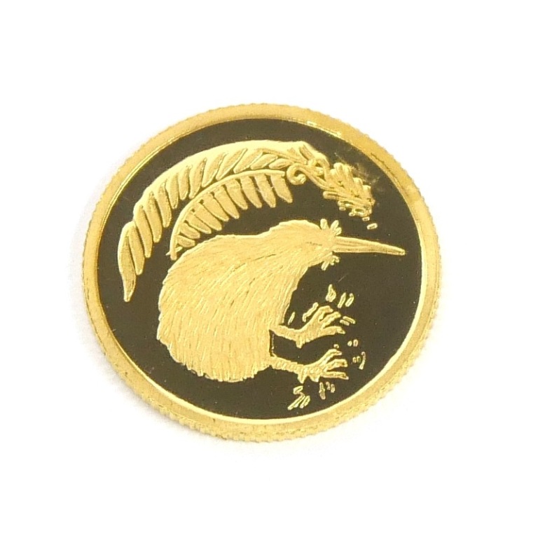 楽天市場】ニュージーランド 金貨 キーウィ 1/25オンス キウイ 【中古