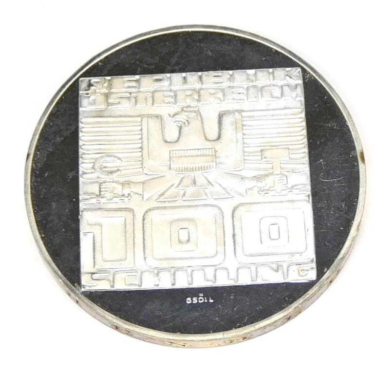 楽天市場】オーストリア 100シリング銀貨 1975年 【中古】(64722