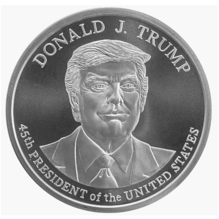 楽天市場】アメリカ トランプ大統領銀メダル シルバーコイン 1オンス