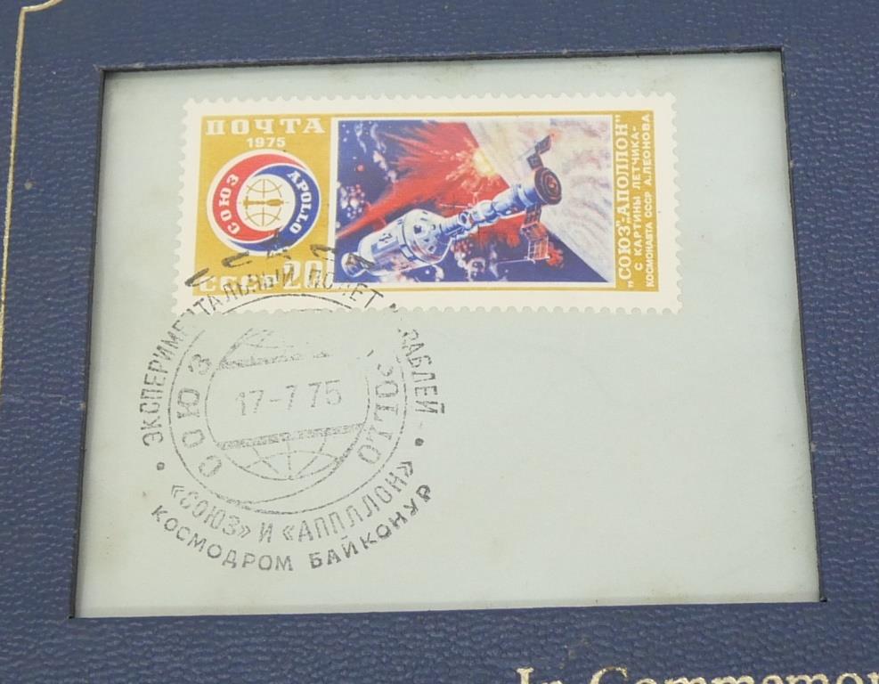 楽天市場】アポロソユーズ特別記念セット 純銀プルーフメダル