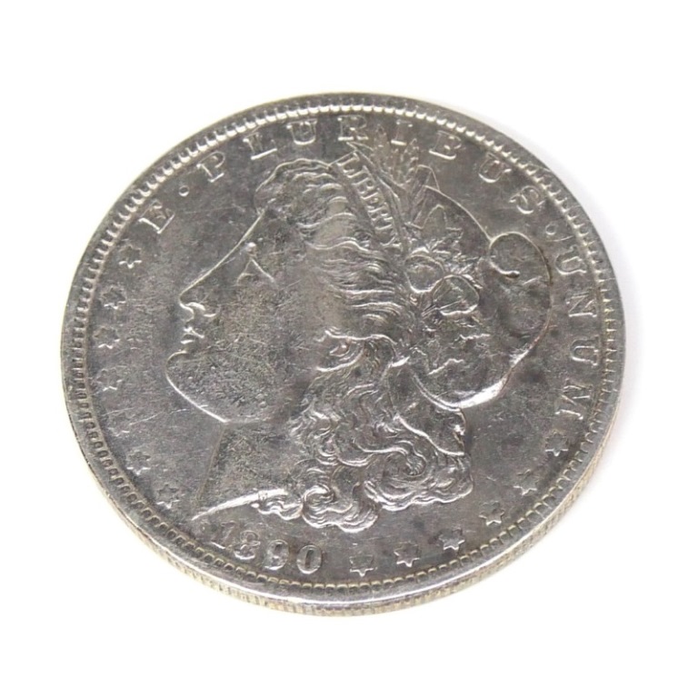 楽天市場】アメリカ 1ドル銀貨 自由の女神 1890年 モルガン【中古