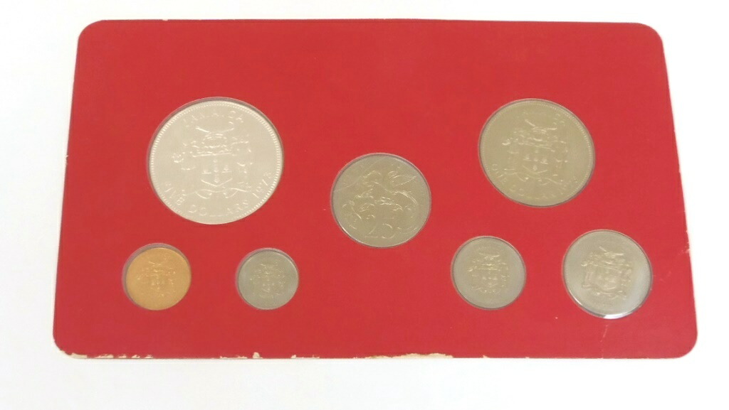 楽天市場】コインセット コインオブジャマイカ 1973年 フランクリン