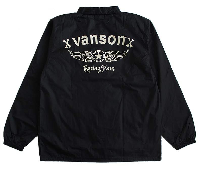 楽天市場】VANSON バンソン ナイロンコーチジャケット メンズ