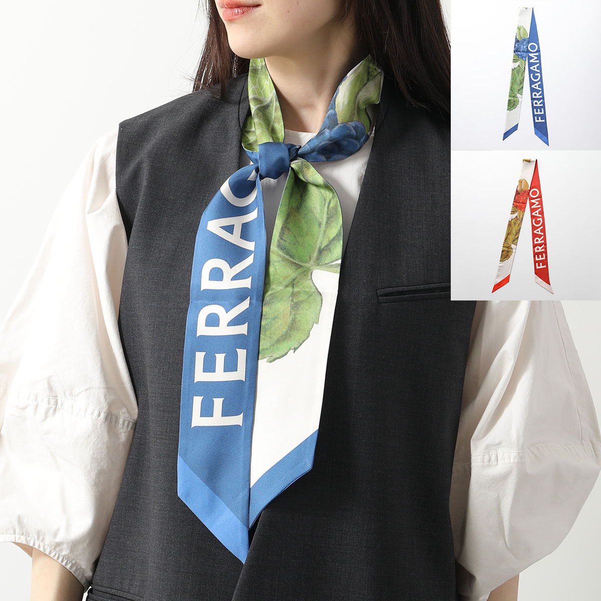 楽天市場】FERRAGAMO フェラガモ スカーフ 32 0826 レディース